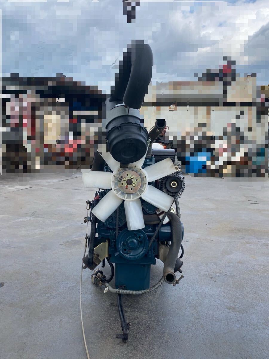 クボタ 4気筒 ディーゼルエンジン V1505D コンバイン取り外し 重機 建設機械 引き取り可能拍卖