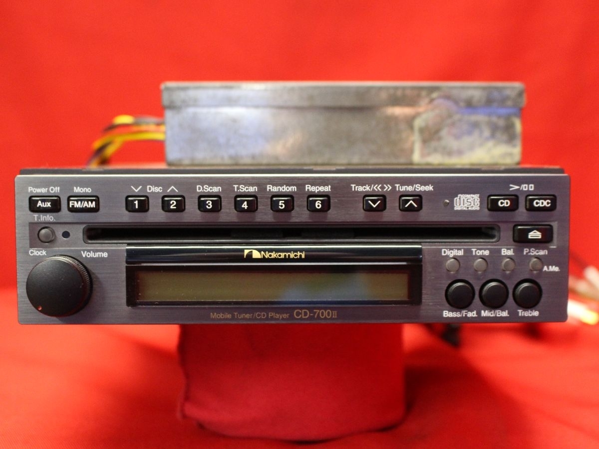 ★Nakamichi ナカミチ CD-700II リファレンス・ヘッドユニット CD CDプレーヤー 美品!難あり!ジャンク!!★jaudio拍卖