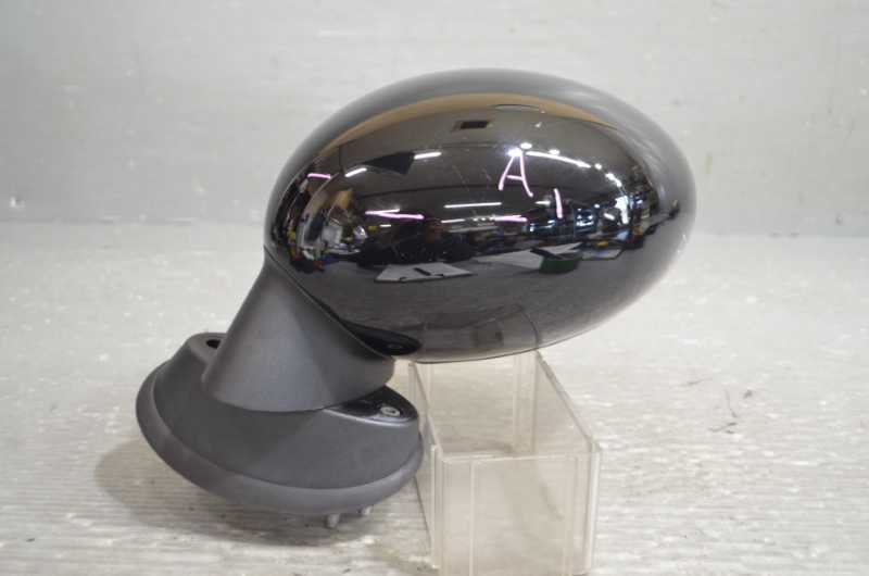 ミニクーパー クーペ R58 後期 純正 破損無 取付OK 動作保証 左 ドアミラー 7P 電格 ヒーター付 黒 51 16 2 755 641 k092242拍卖