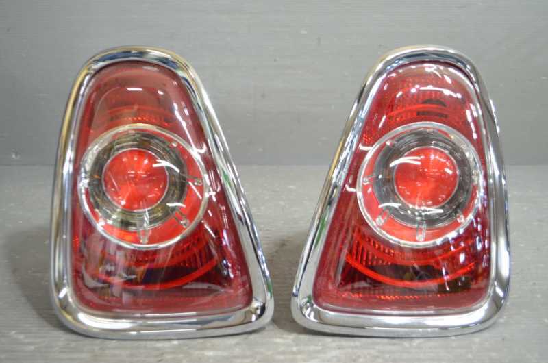 ミニクーパー クーペ R58 後期 純正 テールランプ 左右 セット テールライト メッキリング付 右 左 7255911 7255912 k092243拍卖