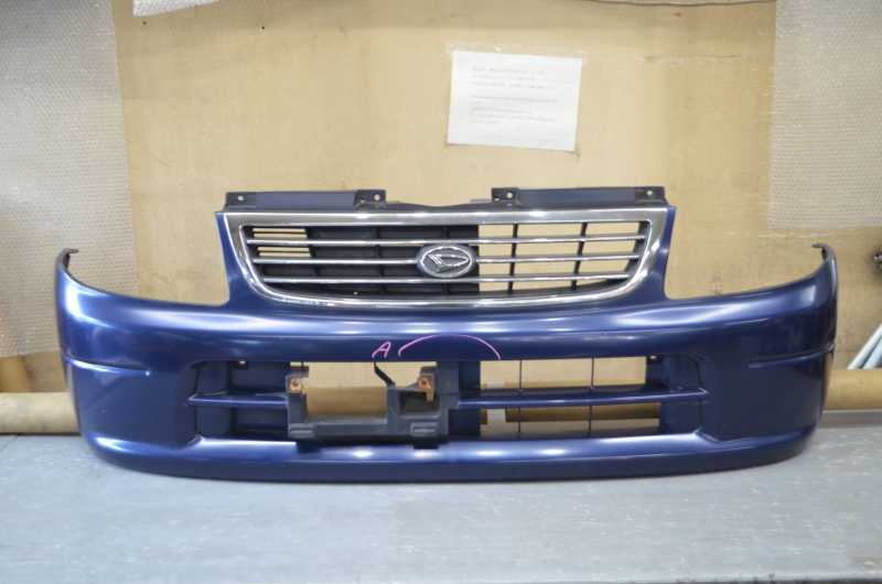 ミラ 後期(L700S) 純正 破損無 取付OK フロントバンパー グリル付 B42 52119-97226 / 52119-97226-040 k092352拍卖