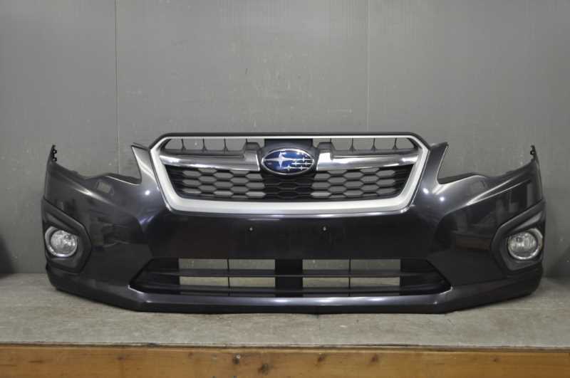 インプレッサ G4 2.0i-S B型 前期 (GJ7 GP2) フロントバンパー Fバンパー フロントグリル フォグランプ付 61K 灰 57703FJ001EN s020703J拍卖