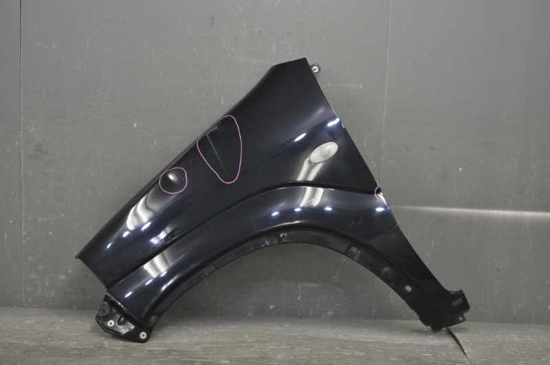 Kei ワークス 9型 後期 (HN22S HN11S) 純正 破損無 左 前 フロント フェンダー パネル サイドマーカー付 ZJ3 黒 57711-82G10 s020784E拍卖