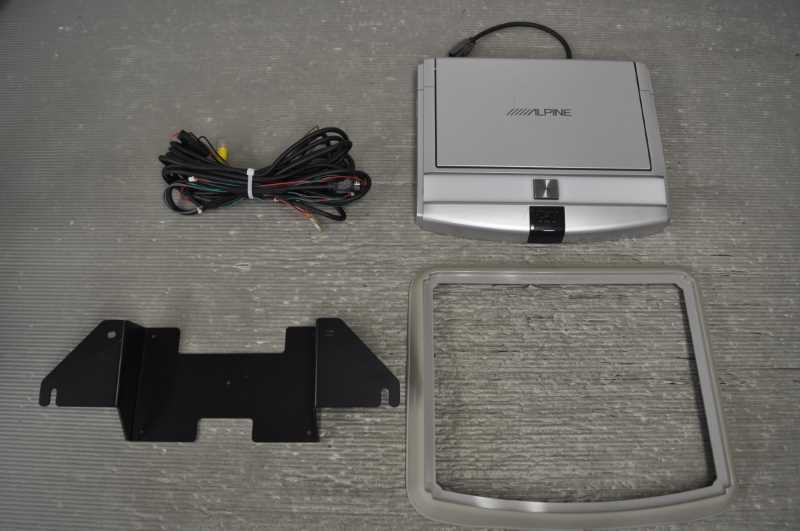 エルグランド ハイウェイスター 前期 (TE52) 純正OP フリップダウンモニター 10.2型 10.2インチ ステー 配線付 TMX-R2200 s020837C拍卖