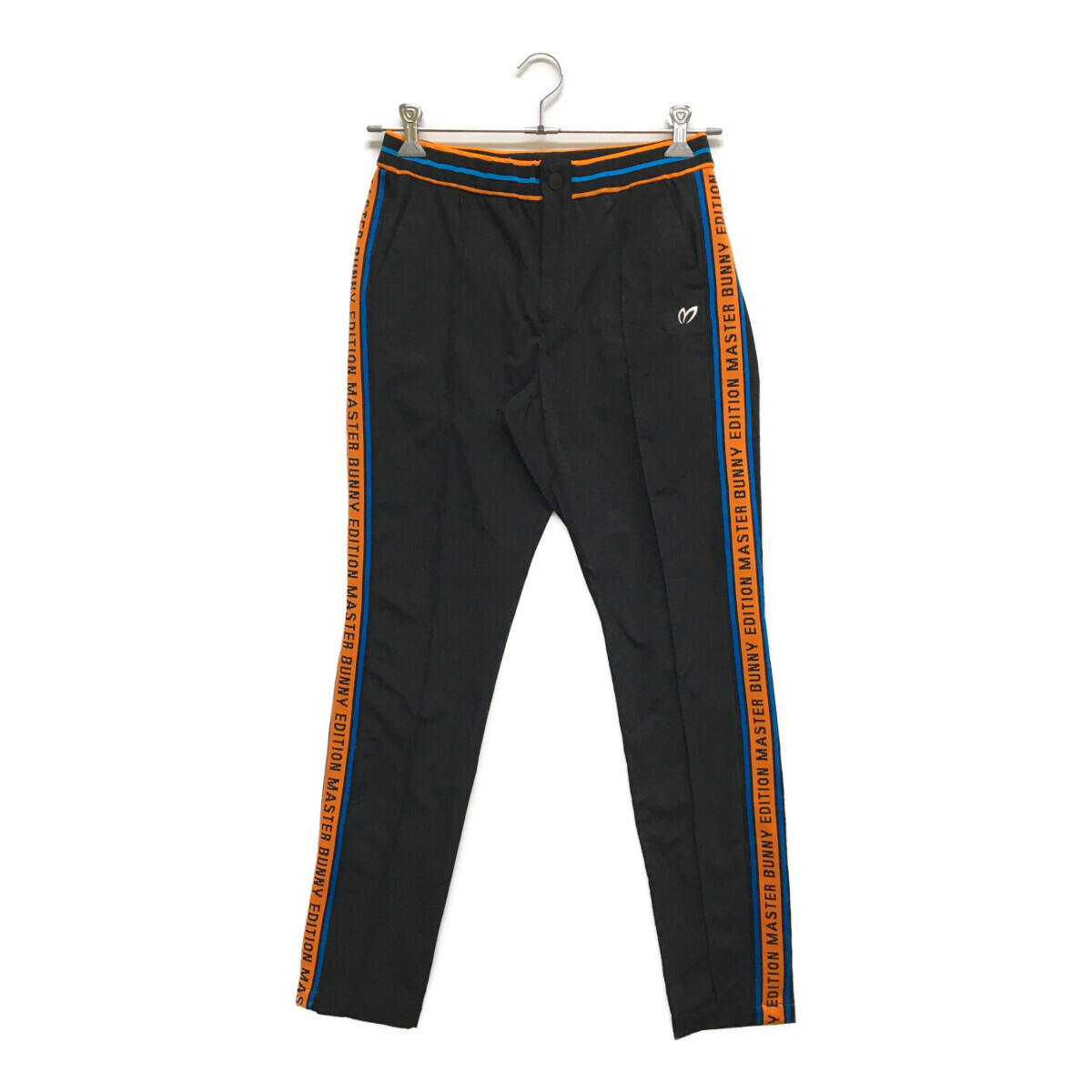 coco 中古 マスターバニーエディション レディース パンツ 2(L) 黒×橙 サイドライン センタープレス レターパックプラス発送可 K021617拍卖