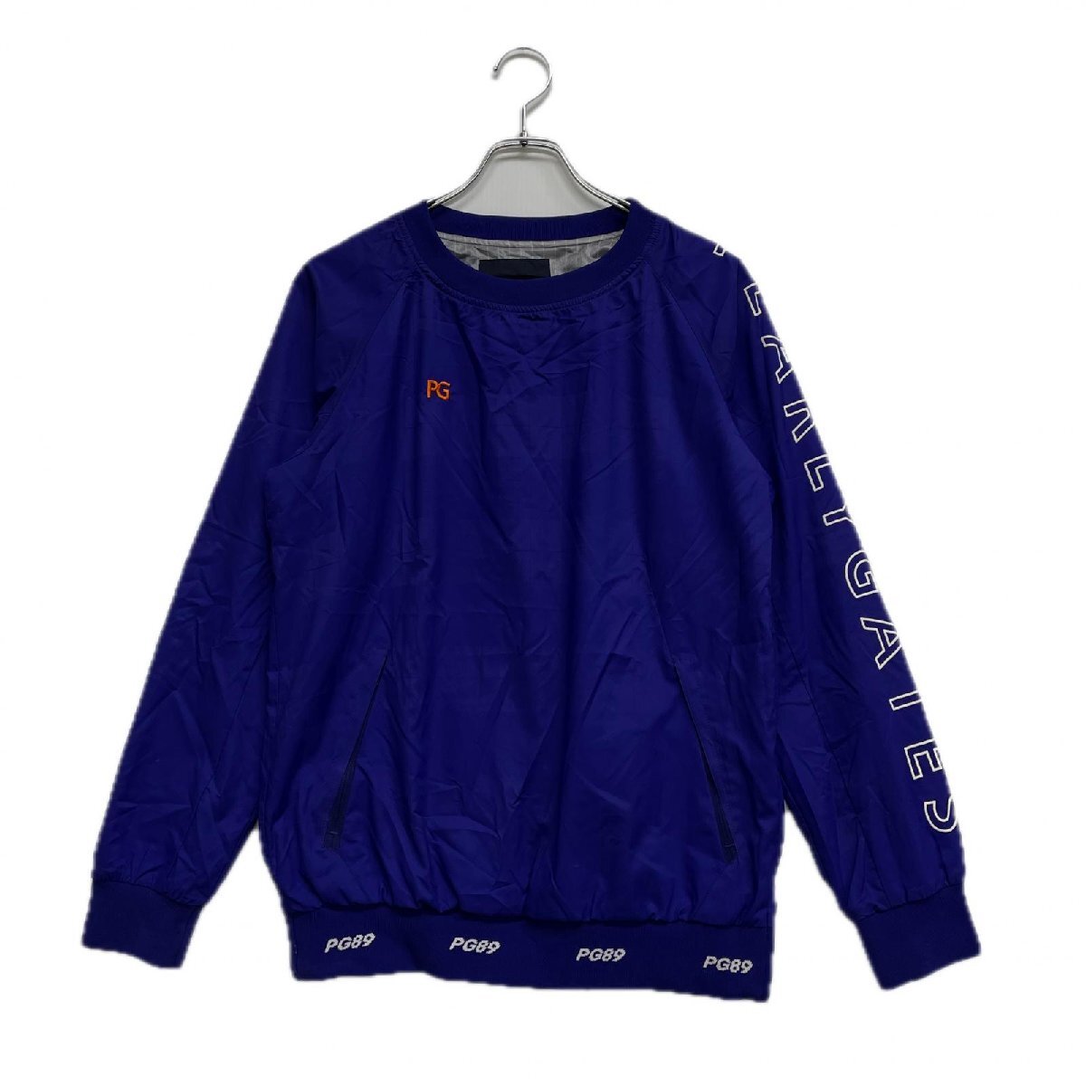 coco 中古 パーリーゲイツ 訳あり メンズ スニードジャック 3(S) 青紫 パープル系 銀色裏地 チェック レターパックプラス発送可 120901拍卖