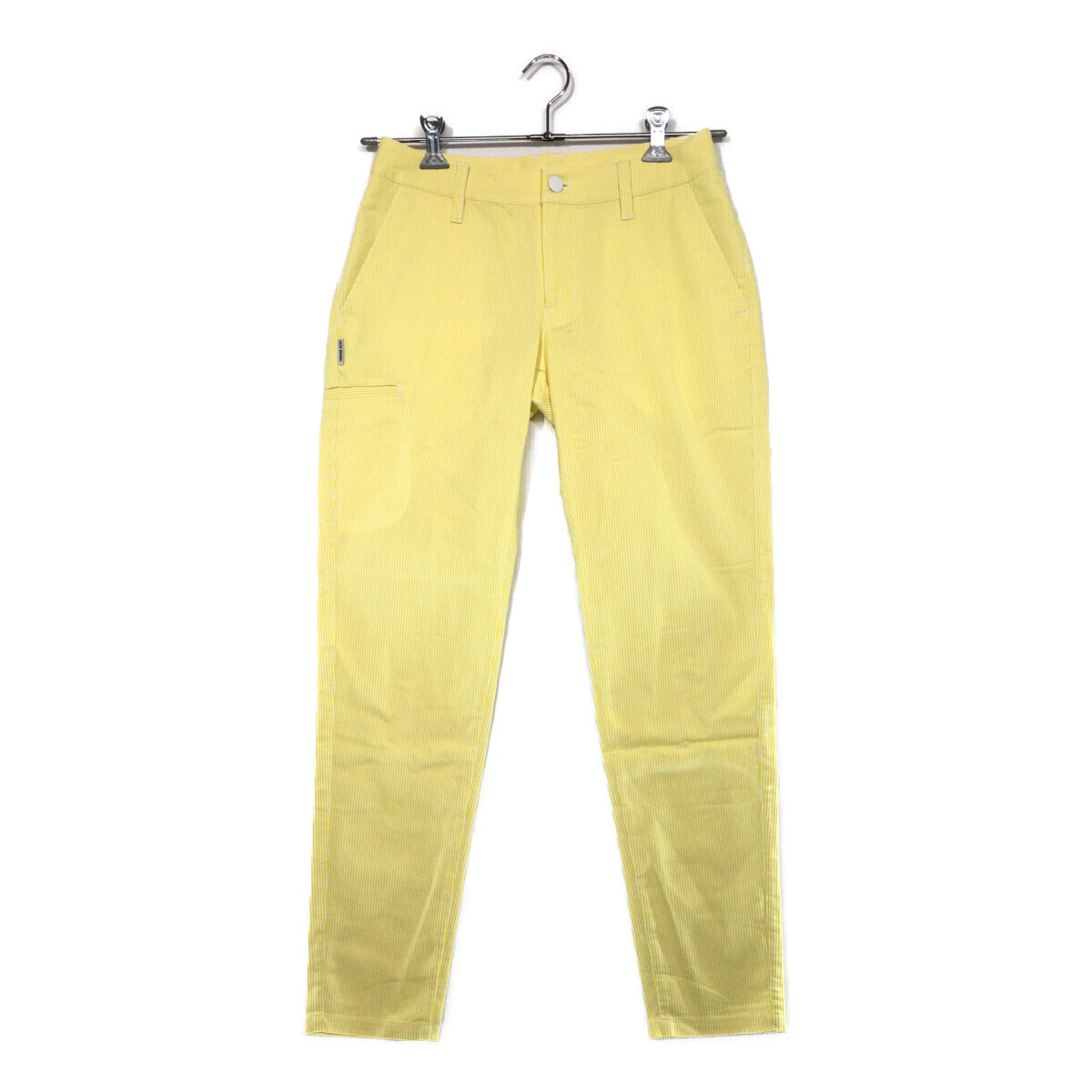 coco 中古【値下げ】 ジャックバニー Jack Bunny!! レディース パンツ 1(M) 黄×白 ストライプ柄 レターパックプラス発送可 101453拍卖