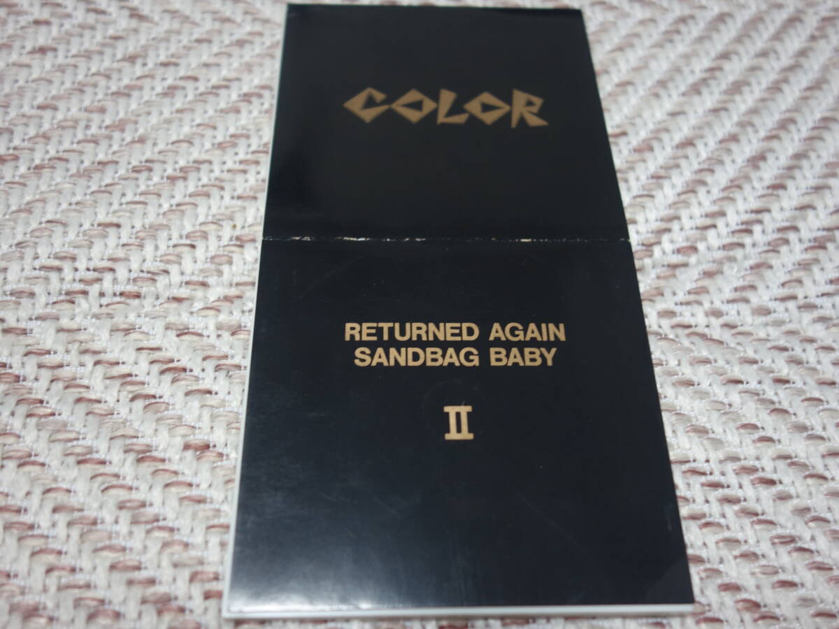 COLOR 「RETURNED AGAIN SANDBAG BABY」拍卖