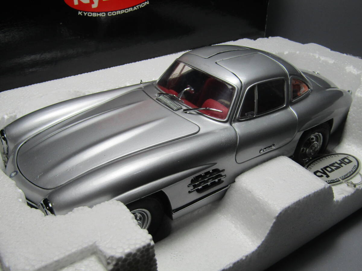 Mercedes Benz 1/18 メルセデスベンツ 300SL ガルウイング 1954 Daimler SL MILLE MIGLIA ミッレミリア W196 500 KYOSHO 京商 初期 赤内装拍卖