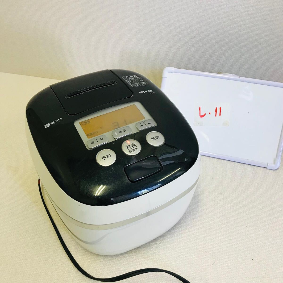 圧力IH炊飯ジャー 5.5合炊き TIGER タイガー JPC-10NJ通電確認‐動作品拍卖