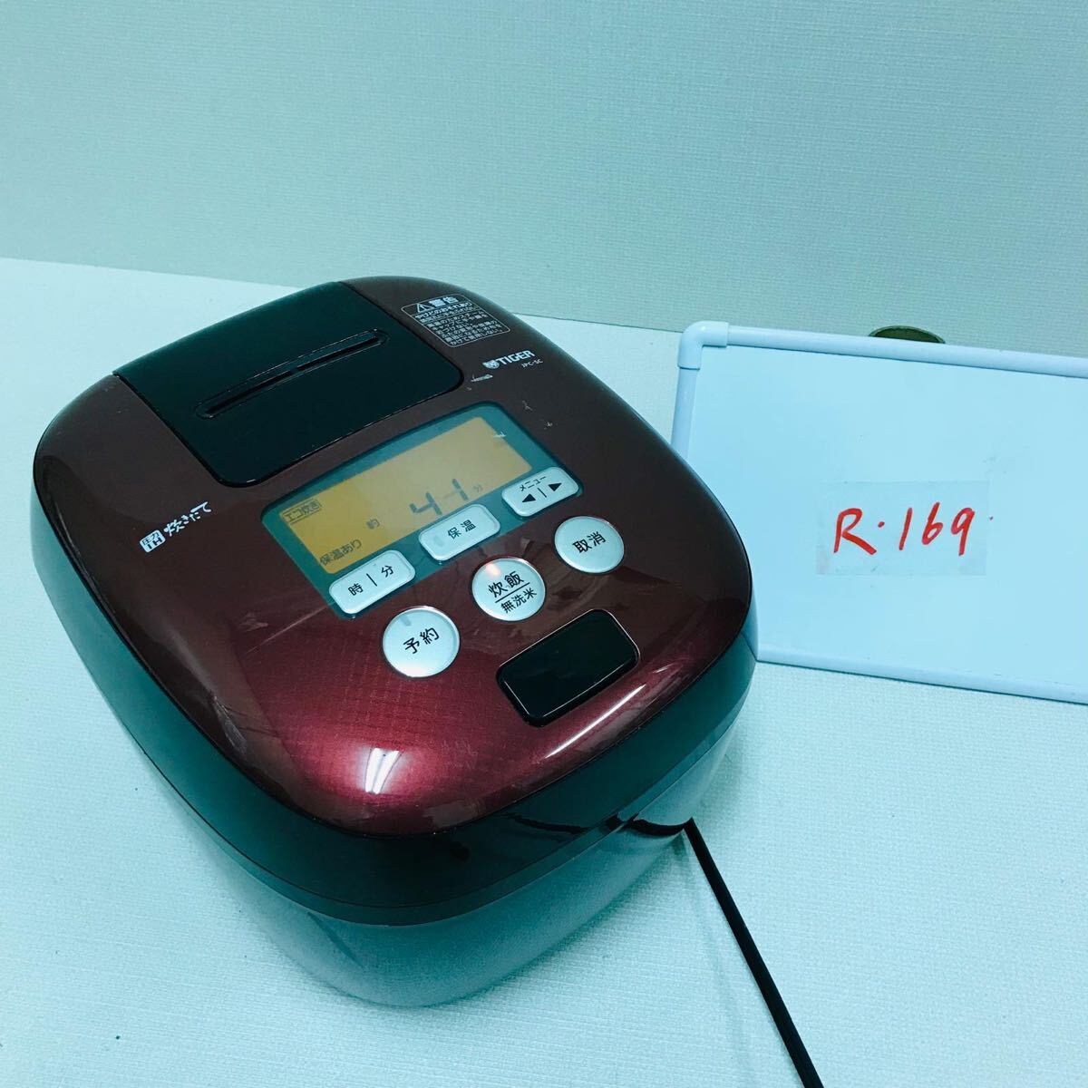 TIGER タイガー 圧力IH炊飯ジャー JPC-10SC 炊飯器 炊きたて 5.5合 レッド 2019年動作品拍卖