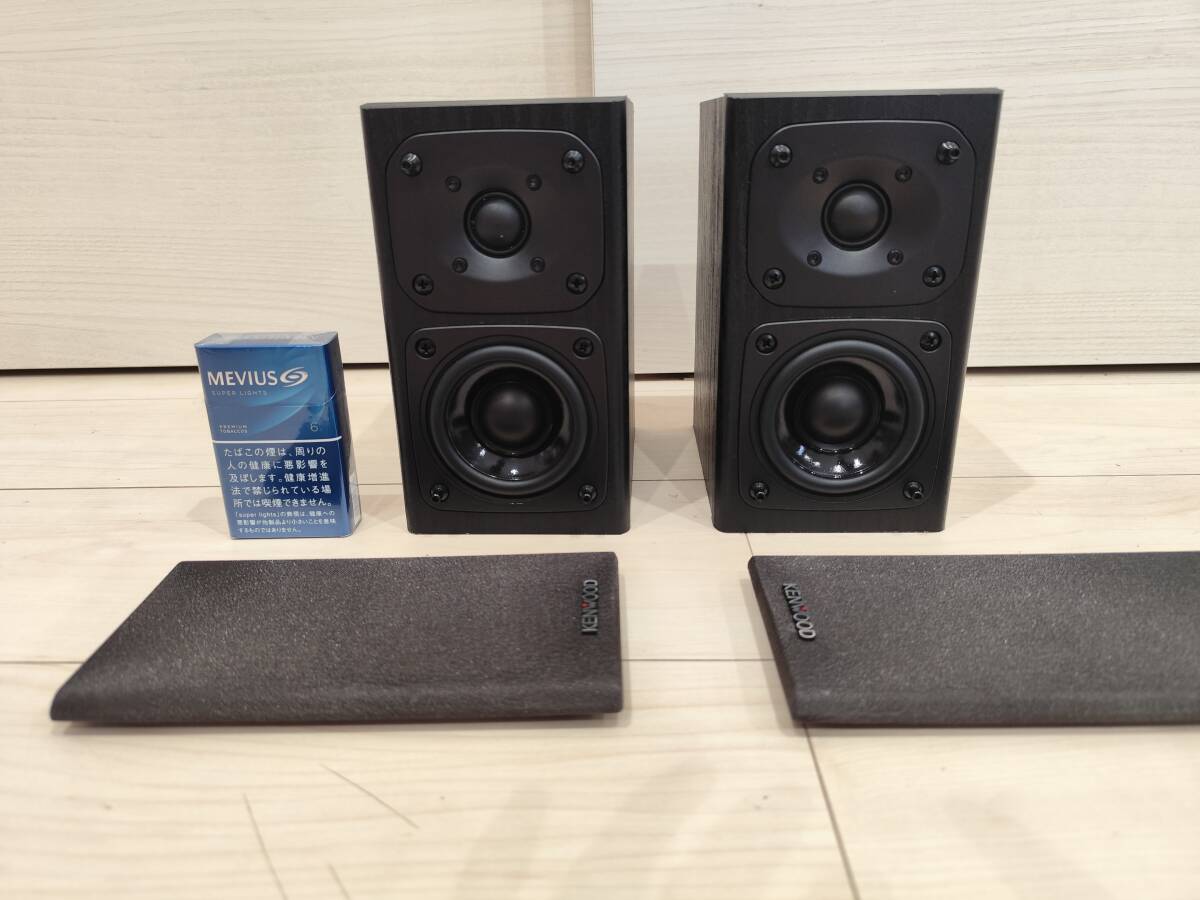 【美品!!超コンパクト!!ハイレゾ対応!!動作確認済!!】KENWOOD LS-NA7 スピーカー ペア ケンウッド拍卖