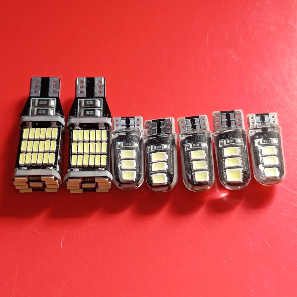 LA900S 910S タフト 超爆光! T10 LED ルームランプ バックランプ ナンバー灯 7個セット ホワイト ダイハツ /45/6拍卖