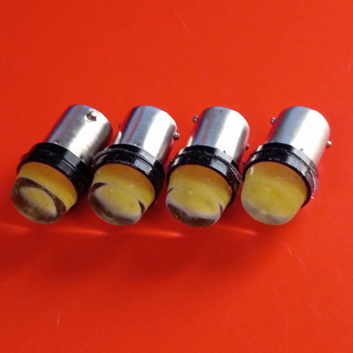 遂に出た!超爆光COB 新作!BA15S クリアレンズ LED 24V ホワイト 4個セット S25 平行ピン バスマーカー ナマズ デコトラ レトロ 白 /b15拍卖