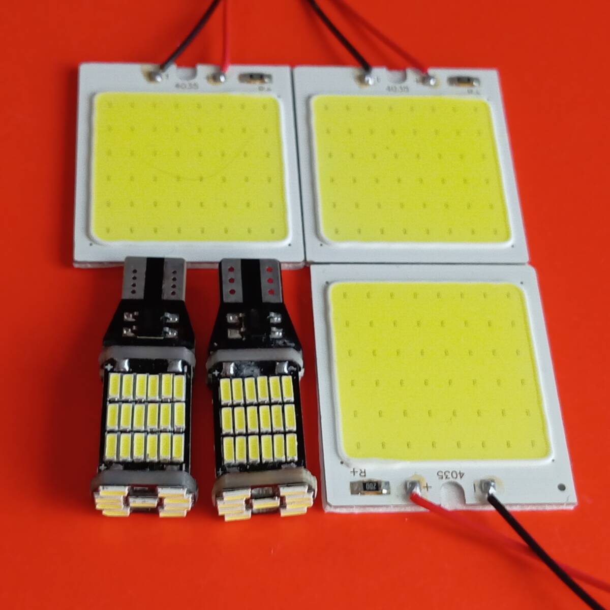 200系 ハイエース 4型 5型 6型 7型 DX 標準 爆光! T10 LED ルームランプ バックランプ 5個セット ホワイト トヨタ /c48/45拍卖