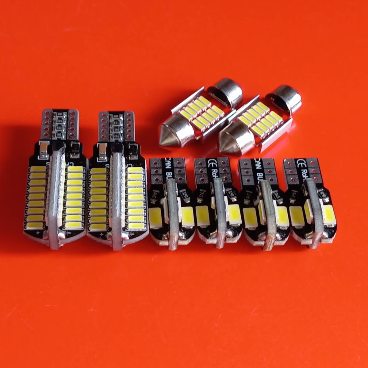 爆光8個セット!プロボックス NHP160V バックランプ ポジション球 ナンバー灯 T10 LED ルームランプ トヨタ ホワイト /72/8/t31/拍卖