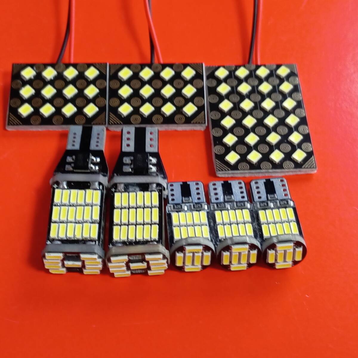 A200A A210A ライズ 超爆光! T10 LED ルームランプ バックランプ ナンバー灯 8個セット トヨタ /s24/s12/45/26拍卖