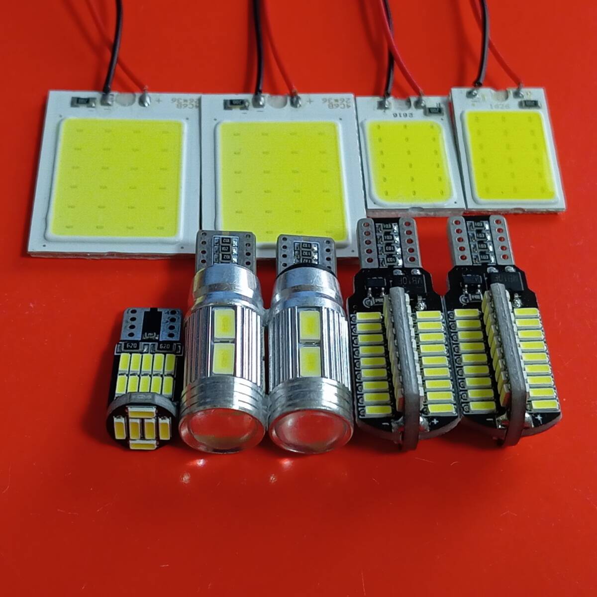 HM1 HM2 バモス 超爆光!T10 LED ルームランプ バックランプ ポジション球 ナンバー灯 9個セット ホワイト ホンダ /c24/c18/72/10/26拍卖