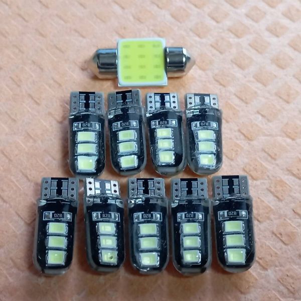 超爆光!LA100 110S ムーヴ カスタム(ムーブ) バルブセット ルームランプ スモールライト ナンバー灯 T10 LED ダイハツ /6/t31拍卖