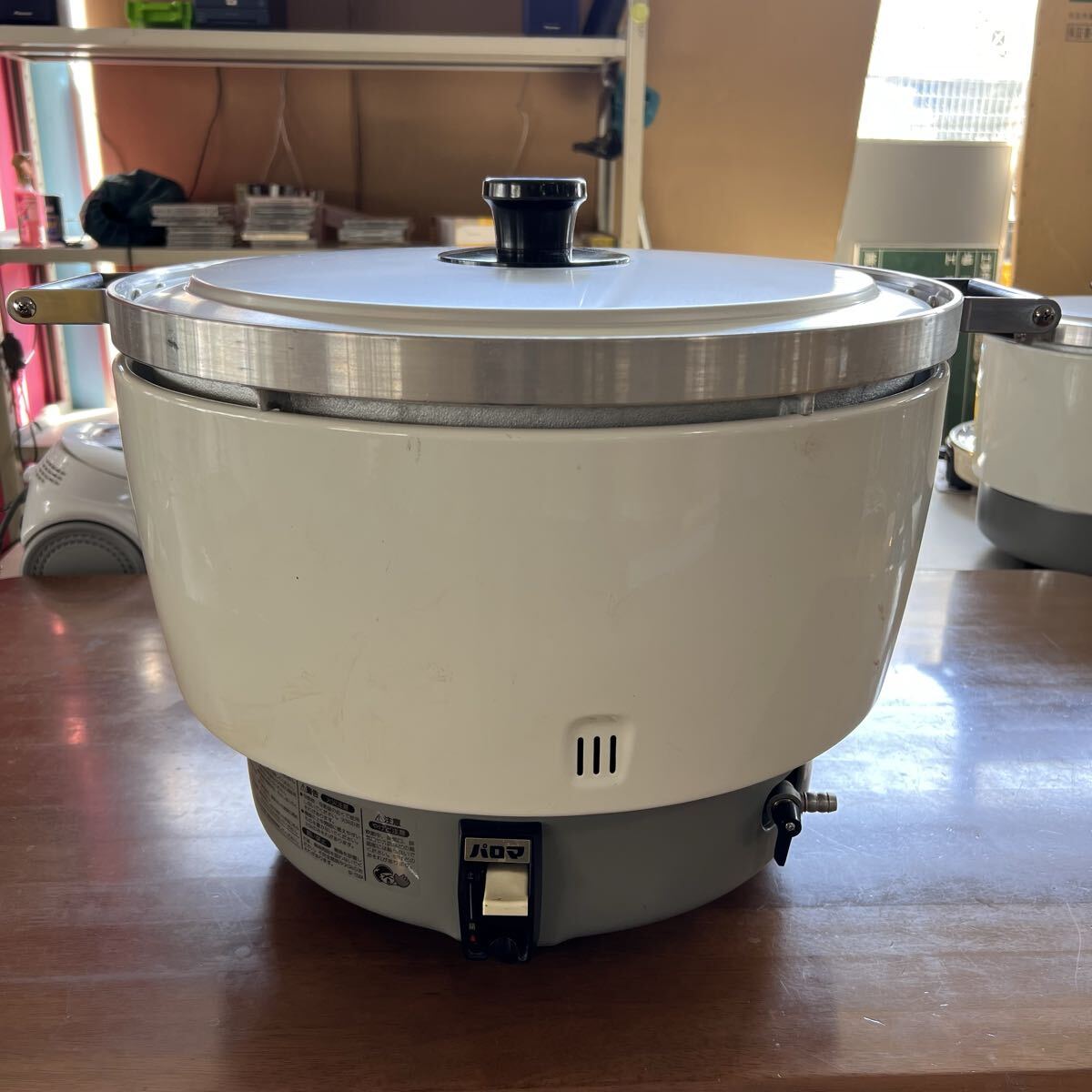 C3020 Paloma パロマ ガス炊飯器 PR-8CSS(1) 業務用 LPガスガス ガス釜 点火確認あり 調理器具 ユーズド拍卖