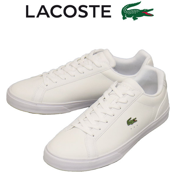 LACOSTE(ラコステ) CMA0100 LEROND PRO BL 23 1 CMA メンズ スニーカー 21Gホワイトxホワイト LC346 UK6.5-約25.5cm拍卖