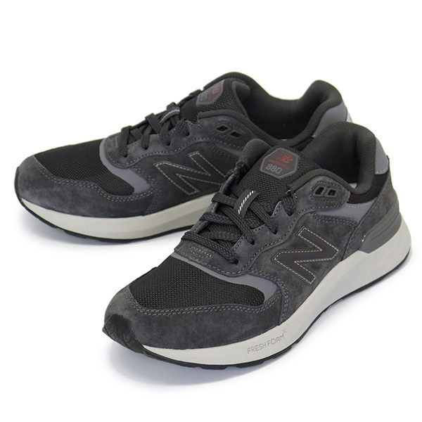 new balance (ニューバランス) MW880 Fresh Foam Walking 880 v7 スニーカー CHARCOAL NB0152Eワイズ27.0cm拍卖