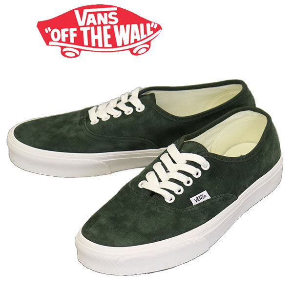 VANS (ヴァンズ バンズ) VN000D7YEMU Authentic オーセンティック スニーカー Pig Suede Dried Kelp VN621 US9-約27.0cm拍卖