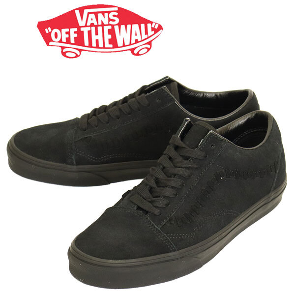 VANS (ヴァンズ バンズ) VN000D9YBKA Old Skool オールドスクール スニーカー Crafted Stripe BlackxBlack VN624 US7.5-約25.5cm拍卖