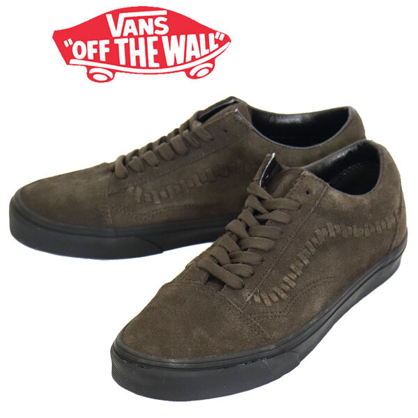VANS (ヴァンズ バンズ) VN000D9YY49 Old Skool オールドスクール スニーカー Crafted Stripe BrownxBlack VN625 US9.5-約27.5cm拍卖