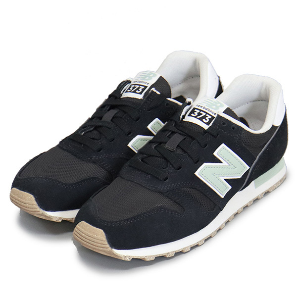 new balance (ニューバランス) WL373 XB2 レディーススニーカー BLACK/BLUE NB023 Bワイズ24.0cm拍卖