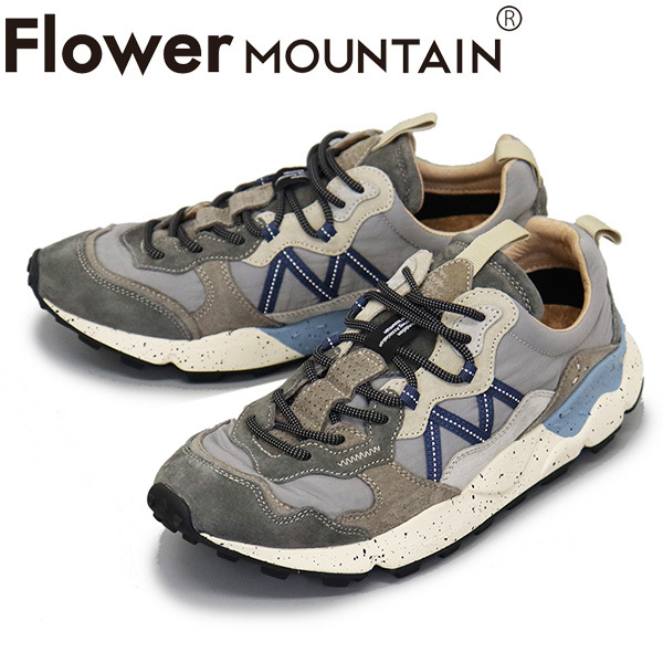 Flower MOUNTAIN(フラワーマウンテン) FM107031 LENZAN スニーカー Gray/Anthracite FM041 43-約27.5cm拍卖