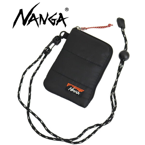 NANGA(ナンガ) NA2353-1Z504 COIN CASE ナイロンコインケース ストラップ付 BLACK N025拍卖