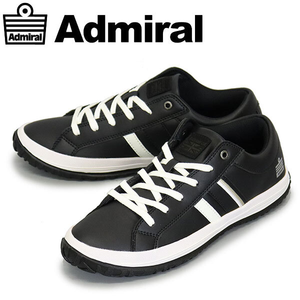 Admiral (アドミラル) AD-801 ALBIE アルビー スニーカー 05Black AM036約27.0cm拍卖