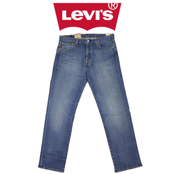 Levi's (リーバイス) ORIGINAL 501-3333 オリジナル ジーンズ アドバンスド ストレッチ REEL IT IN ミッドブルー 34インチ LV051拍卖