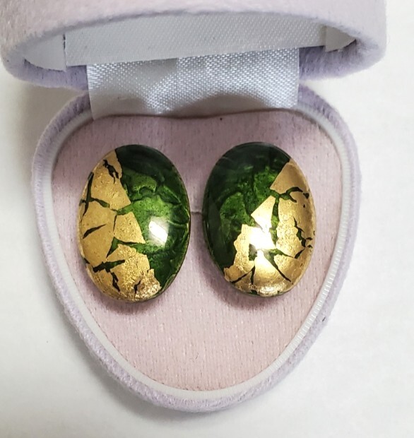 七宝焼き イヤリング レディース アクセサリー 7,1g 美品拍卖