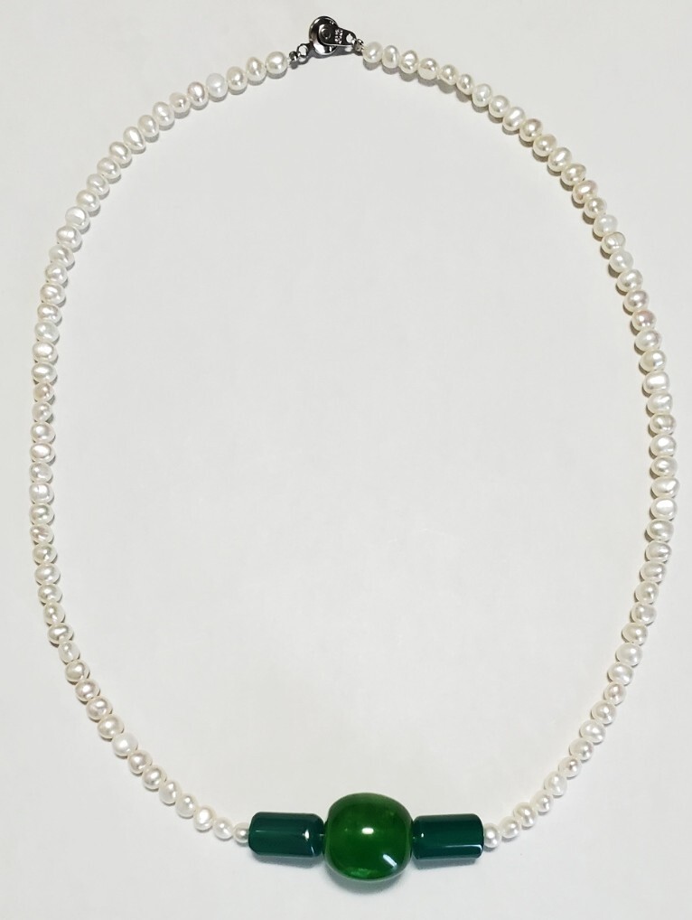 本真珠 ペンダントトップ ネックレス レディース アクセサリー 45㎝ 16,3g 美品拍卖