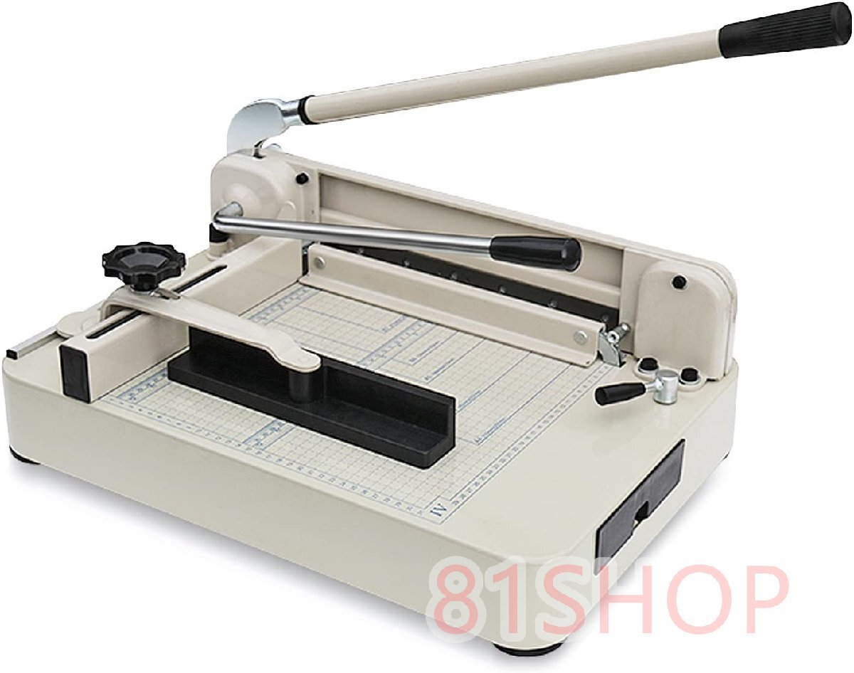 裁断機 ペーパーカッター A4 重型 紙カッター オフィス用 手動 事務用品 業務用 紙トリマー 紙、厚いアルバム、レシピ、本などに拍卖