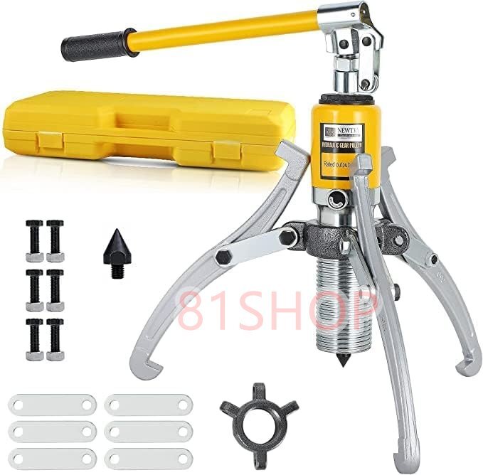 油圧プーラー 15t 油圧式 一体型 ギアプーラー 引っ張り距離 横300mm 縦180mm 3本爪 2本爪 水平・垂直兼用 ベアリング取り外し 交換拍卖