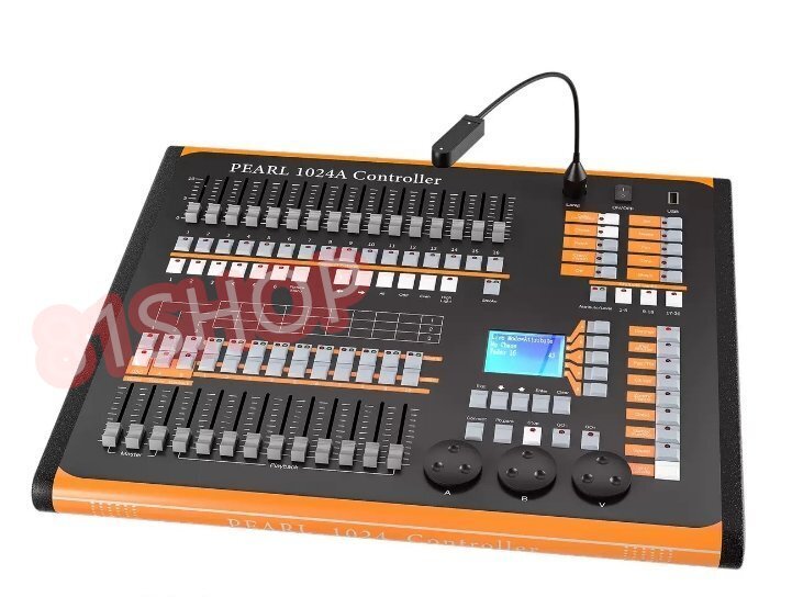 DMX ライト コントローラー、1024 チャンネル DMX 512 ステージ ライト コンソール、DJ ライト コントローラー、ステージ照明ミキサー ボー拍卖