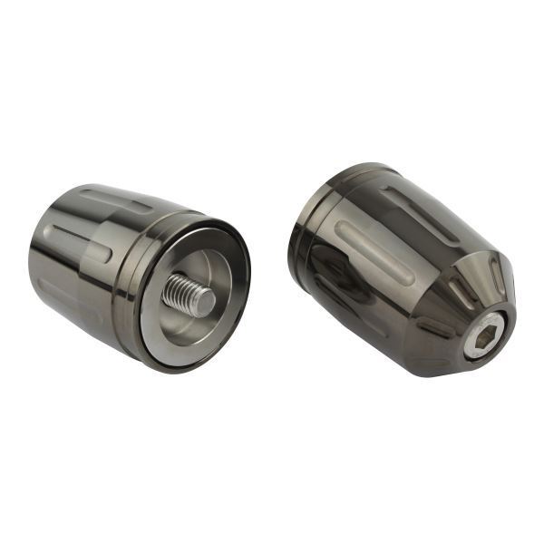 ゼファー1100/ZEPHYR1100/RS用 ウルトラヘビーバーエンドキャップ T2 M8タイプ ブラッククローム|ポッシュフェイス/POSH拍卖