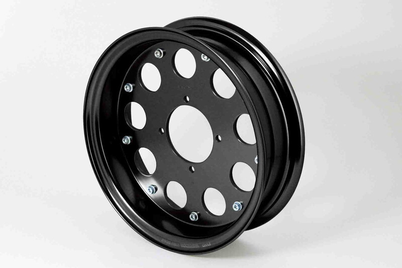 モンキーBAJA(Z50J-1700001-)用 10インチアルミホイール(2.5J/ブラック)|SP武川/タケガワ拍卖