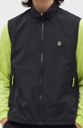 《2025年秋冬》マンシングウェア 防風はっ水保温アウターベスト MG5FVE22M 黒(3L)拍卖