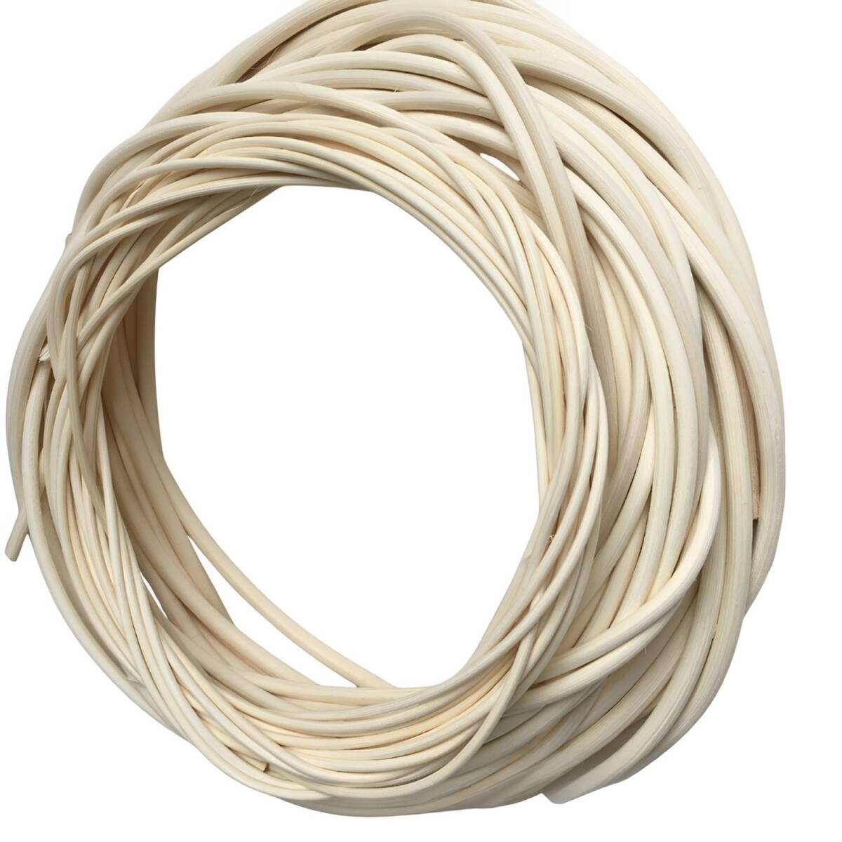 藤 ラタン 丸芯 diy 自然 手芸 キット ナチュラル かご 1.2mm 250g拍卖