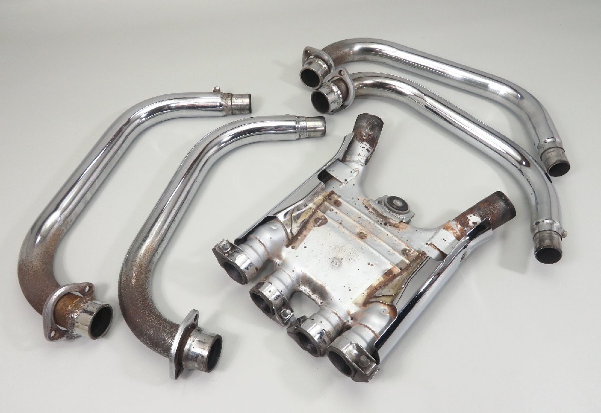 XJR1300/RP01J 純正 マフラー/エキパイ 中間 検 ノーマル カスタム レストア 6 XJR1200/4KG/RP03J拍卖