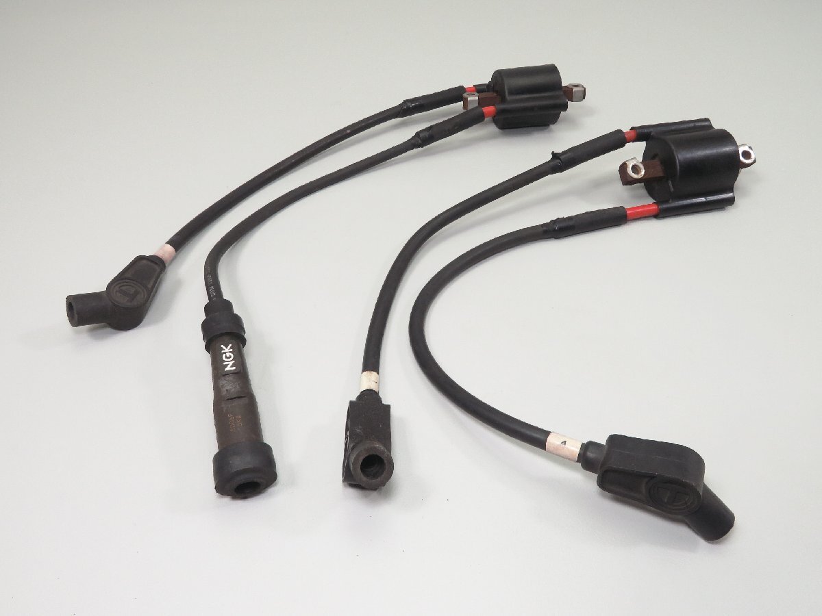 XJR1300/RP01J 純正/社外 実動車外し イグニッションコイル コード キャップ 検 ノーマル カスタム レストア 1 XJR1200/4KG/RP03J プラグ拍卖