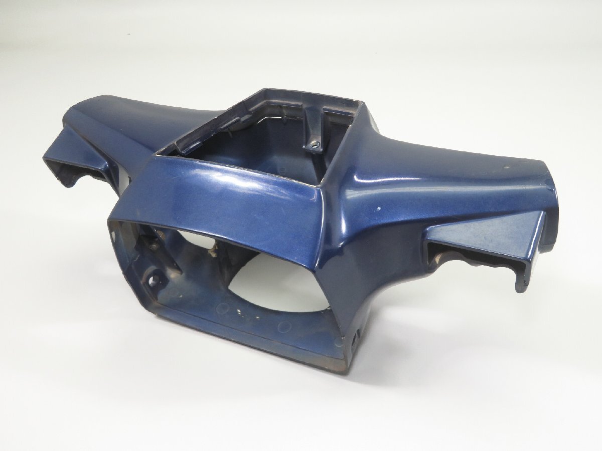 ②スーパーカブ50カスタム/C50 純正 外装 ヘッドライトカバー/ハンドルカバー 紺/青/ブルー 検 ノーマル 4 AA01 C70 C90 HA02拍卖
