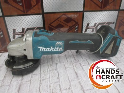 マキタ makita GA404DN ディスクグラインダ 中古品 本体のみ 18V 100mm 【ハンズクラフト宜野湾店】拍卖