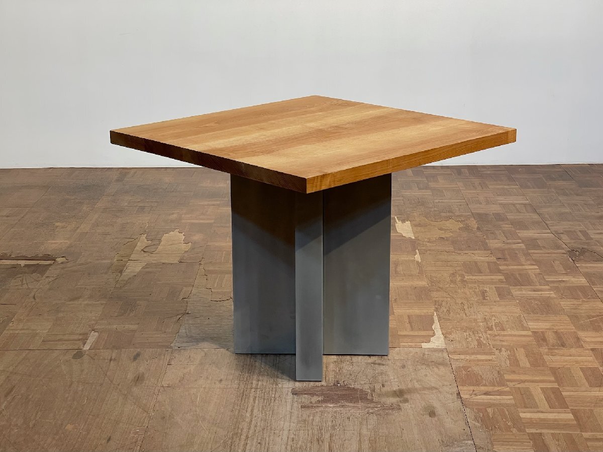 -gs3257|THE CONRAN SHOP オーク無垢 スクエアダイニングテーブル|コンランショップ アクタス カフェ什器 Ethnicraft エスニクラフト拍卖