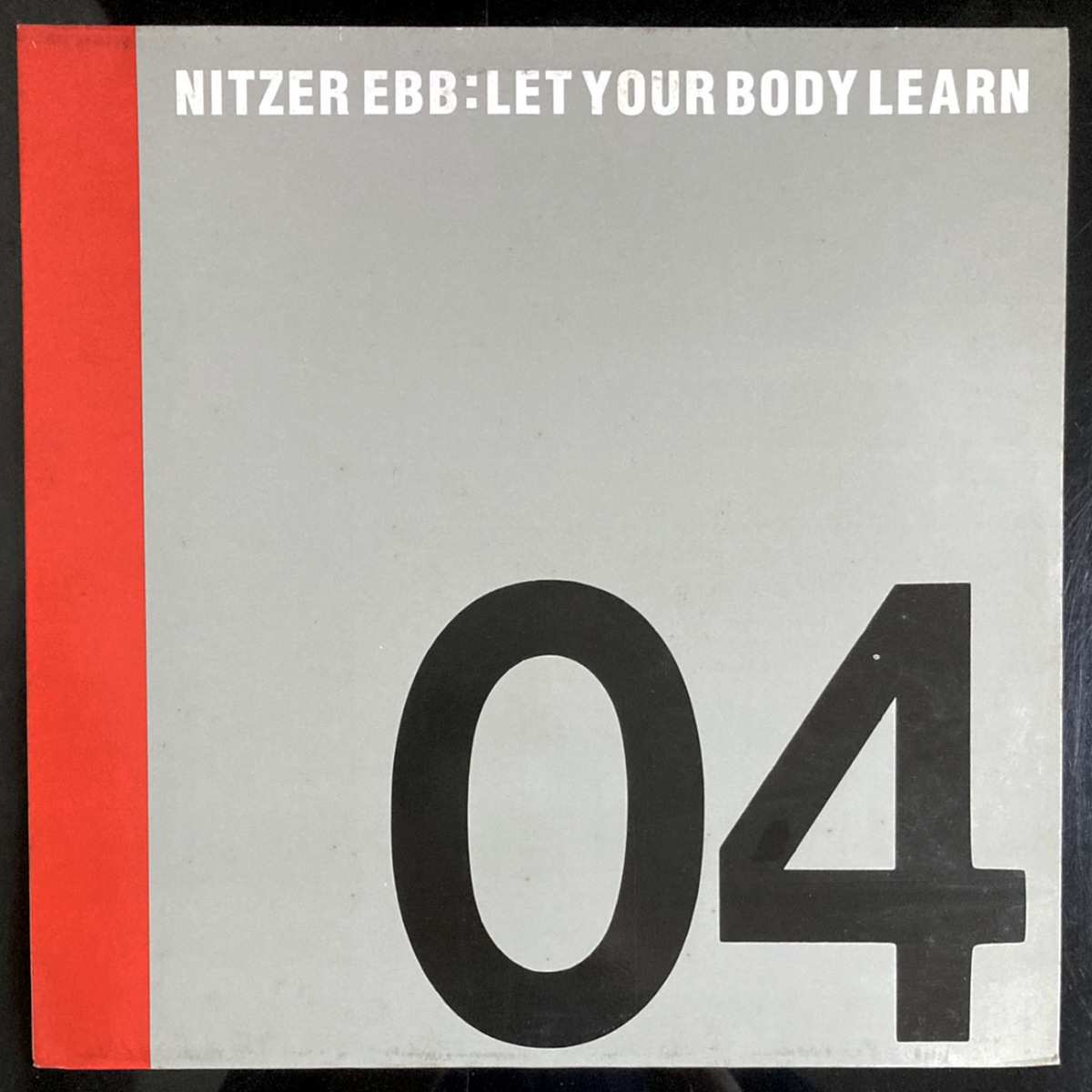 【EBM12インチ】Nitzer Ebb/ニッツァー・エブ「Let Your Body Learn」/エレクトロニック・ボディ・ミュージック拍卖