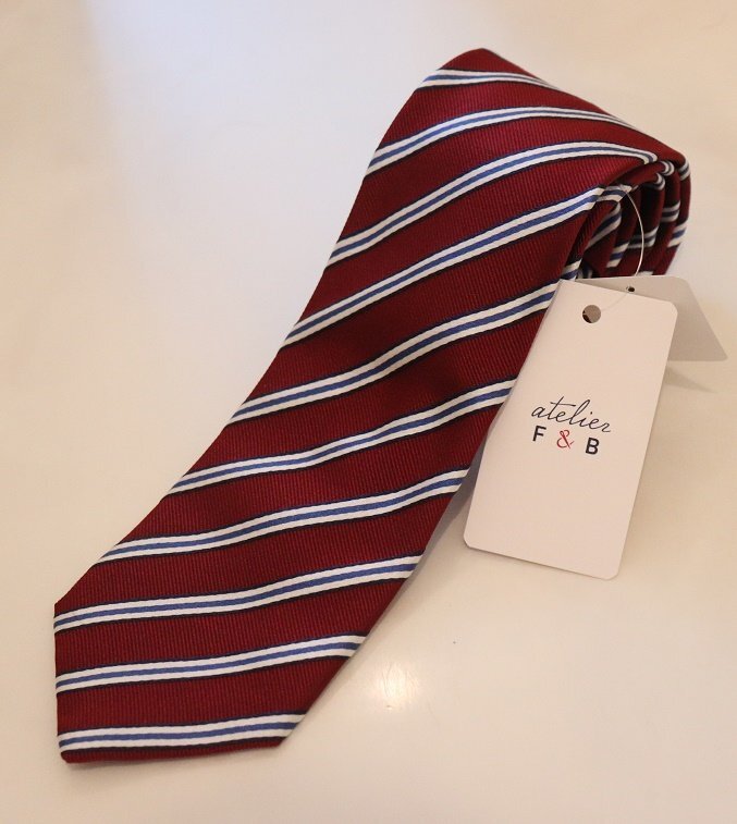ATELIER F&B アトリエF&B 新品ネクタイ フランス製 15400円拍卖